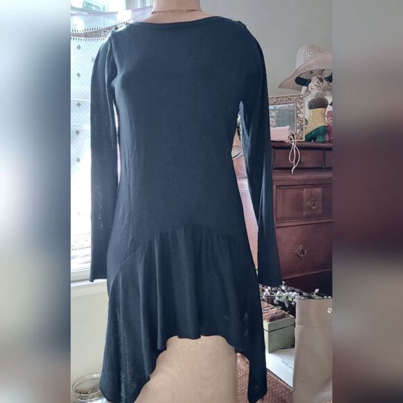 NWT Carlisle Asymmetrical Knit Mini Dress Size S - Picture 5 of 15